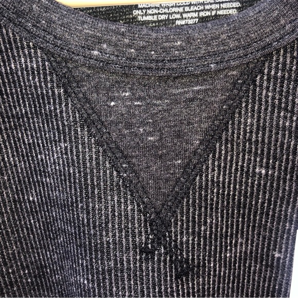 NWOT Men’s Sonoma Goods For Life Double Knit Crewneck Pullover Charcoal - Picture 8 of 12